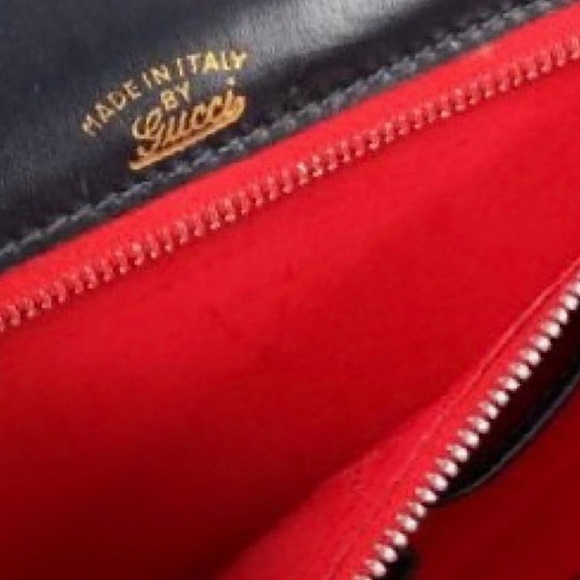 Authentic Vintage Gucci Rare Riding Boots Motif Horsebit Crossbody Bag - Picture 13 of 13